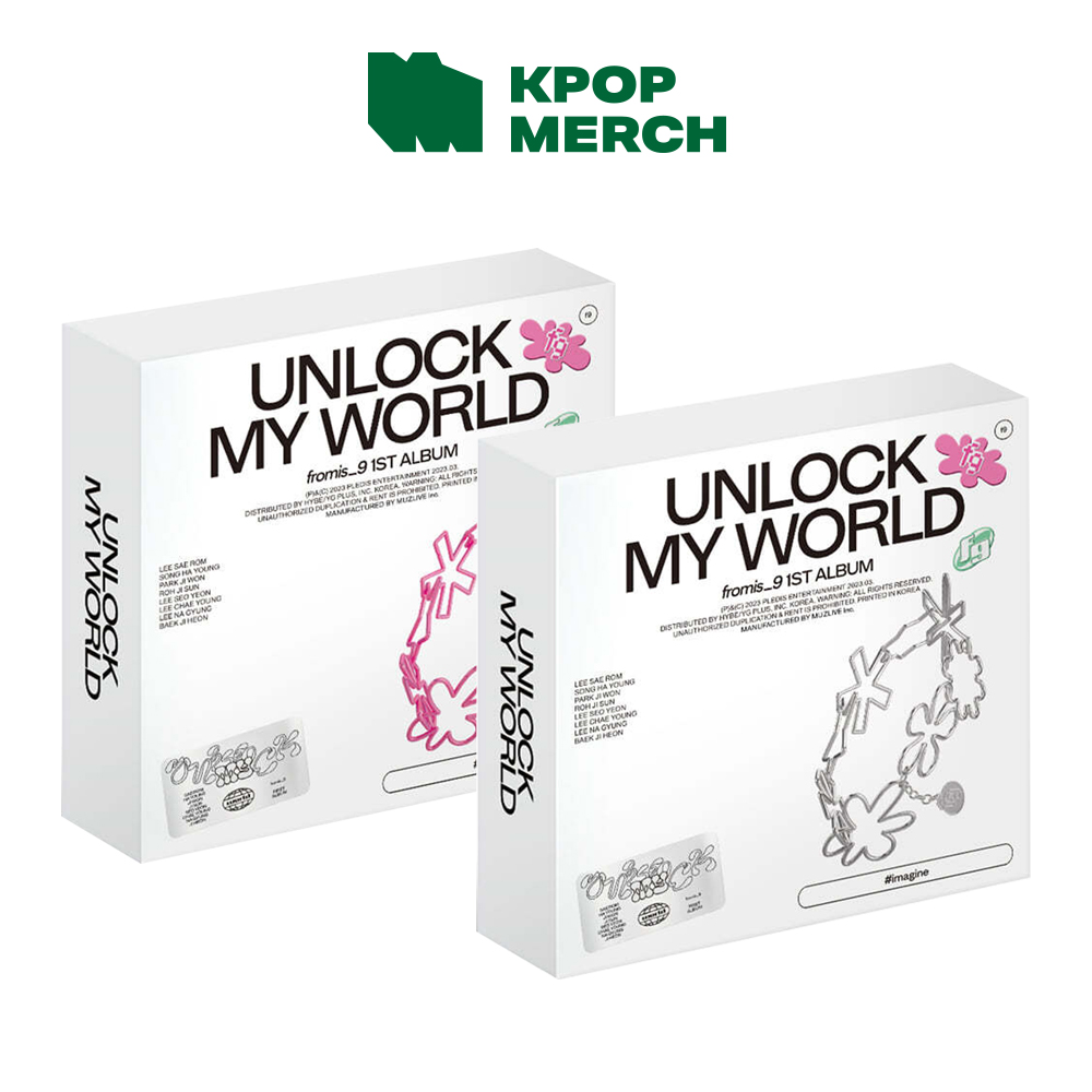 Fromis_9 - Unlock My World 1st Album (KiT Ver.) (Random)